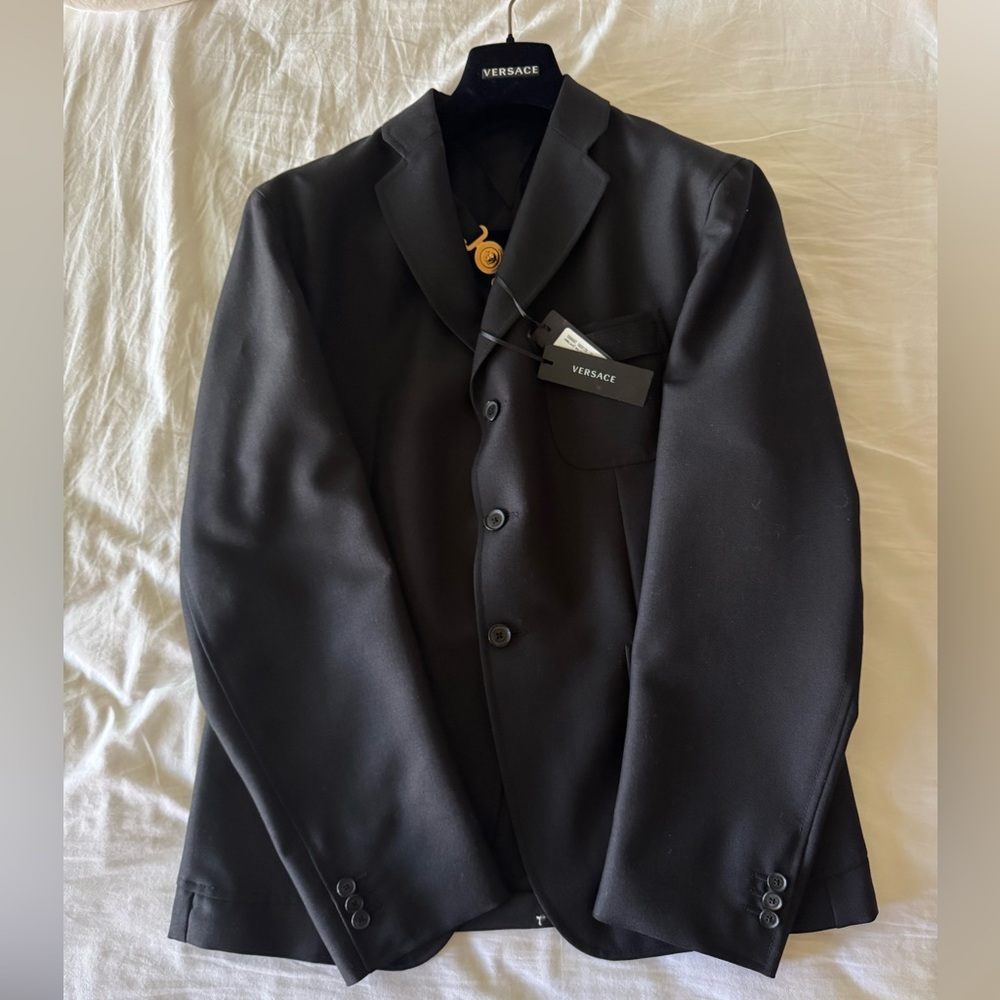 Versace Black Suit